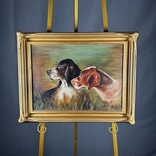 Antique original oil painting - antique,