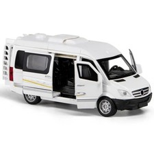 1/32 Mercedes Benz Sprinter RV Alloy Vehicle Model Sound & Light Toy Gift Kid