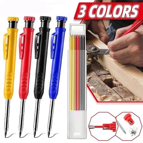 Solid carpenter pencil set - carpenter,