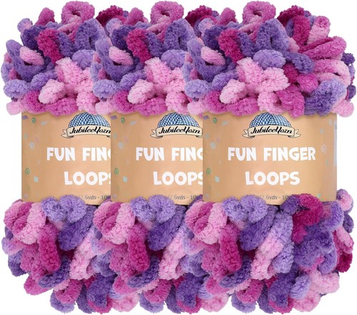 Jubileeyarn fun finger loops - jubileeyarn,