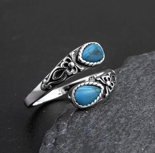 Turquoise tibetan silver - tibetan,