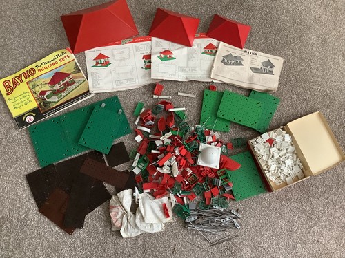 Vintage bayko building sets - bayko,