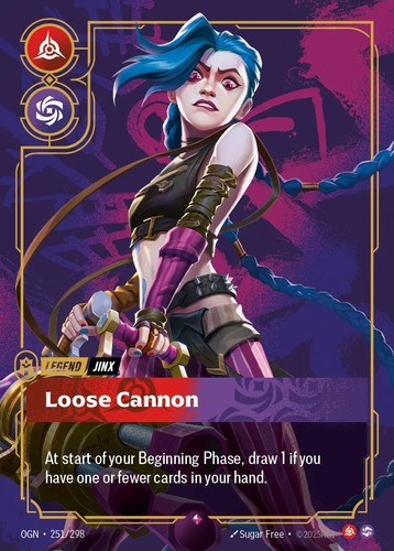 Riftbound jinx loose cannon - -,