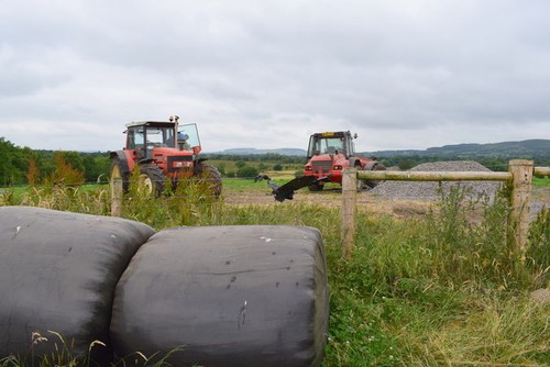 Photo 6x4 silage - silage, bales