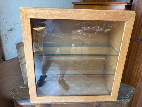 Display cabinet glass shelves - cabinet,
