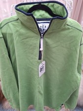 Ladies green sweatshirt By Lazy Jacks, size XXL,chest 52, L30, roomy soft,NWTs