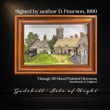 Vintage 3D Diorama Godshill