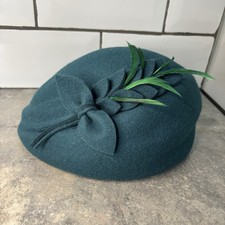 Vintage Wool Pillbox Hat