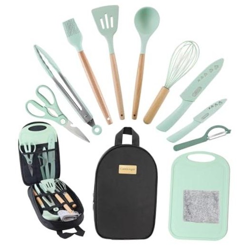 Camping cooking utensils set - cooking,