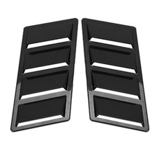 1 Pair Black Car Front Air