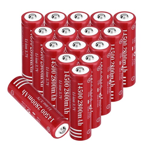 20pcs 14500 7v - 14500, 2800mah