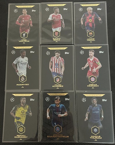 Topps match attax black - 25/26,