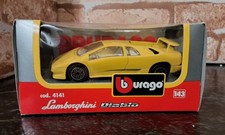 Bburago Yellow Lamborghini Diablo 1/43 Scale Diecast Model 4141 Burago