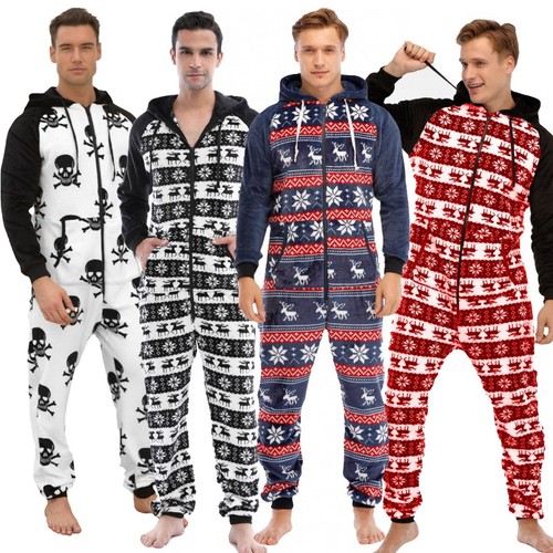 Men flannel 1onesie - men's,