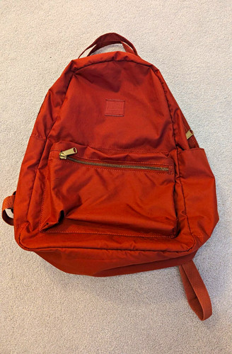 Herschel burnt orange daypack - herschel,