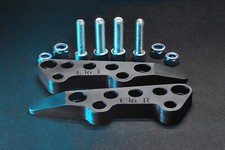 BMW E36 Steering Lock Adapters - EXTENDED ARMS / Drift / STEEL