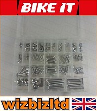 Yamaha XTZ 750 N Super Tenere 1990-1993 Bikeit Chrome 150pcs Screen Bolt Kit