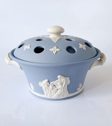 Wedgwood jasper blue pourri - jasper,