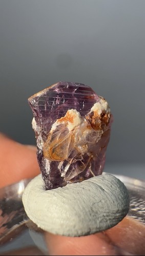 Zultanite diaspore crystal - zultanite,