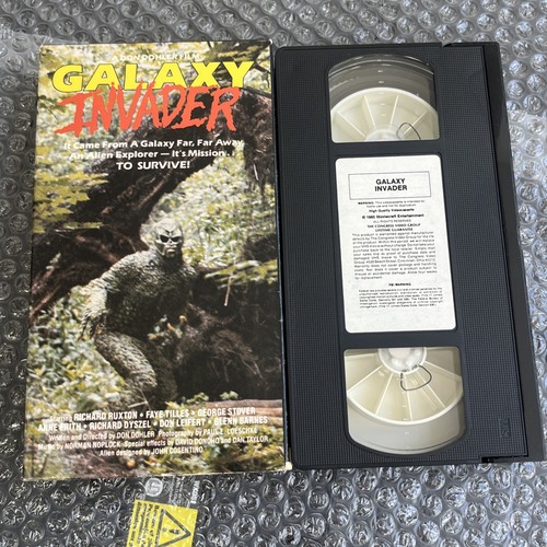 The galaxy invader vhs - invader, 1985
