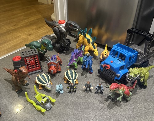 Imaginext jurassic world dino - world,