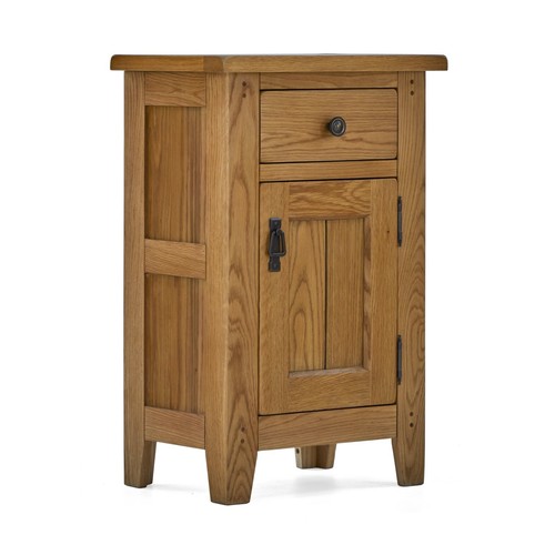 Oak telephone plant stand - oak, –