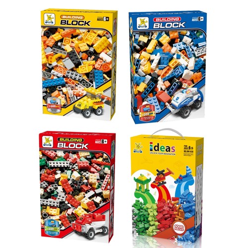 1000pcs building blocks - blocks, kids