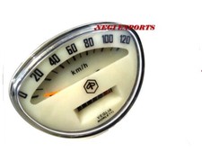 Vespa Speedometer Creame 120km/h Primavera ET3 PV SS90 Super, Sprint, Rally.