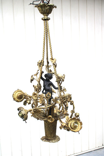Antique french bronze brass - french,