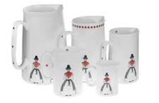 Welsh Lady Mugs and Jugs -