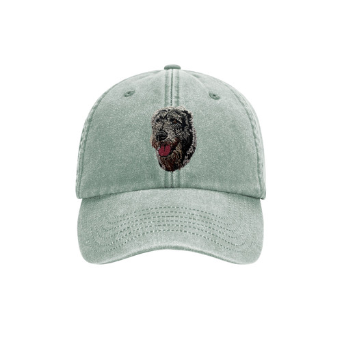 Irish wolfhound embroidered - irish,