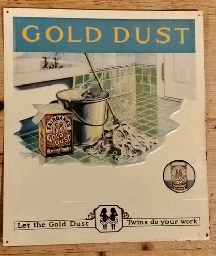Fairbanks gold dust washing - dust,