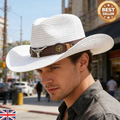 Vintage western straw cowboy - vintage,
