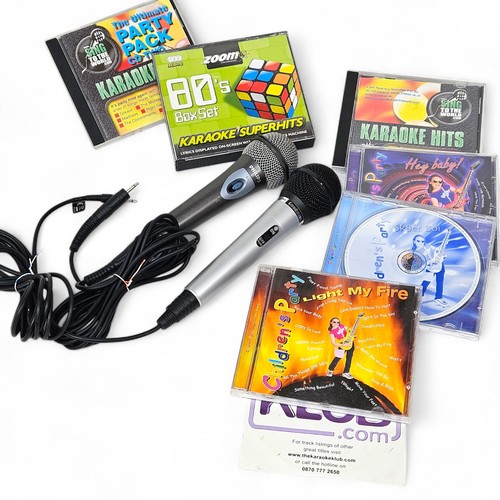 Wired karaoke mics - wired,