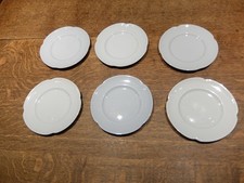 6 x VINTAGE PASTEL BLUE GREYDAWN 17.5cm/ PLATES BY JOHNSON BROTHERS