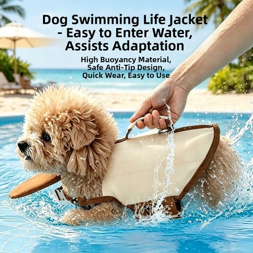 Dog life jacket pet - jacket, safety