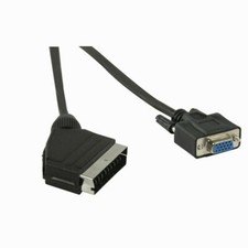 SCART Cable to SVGA VGA 15 PIN