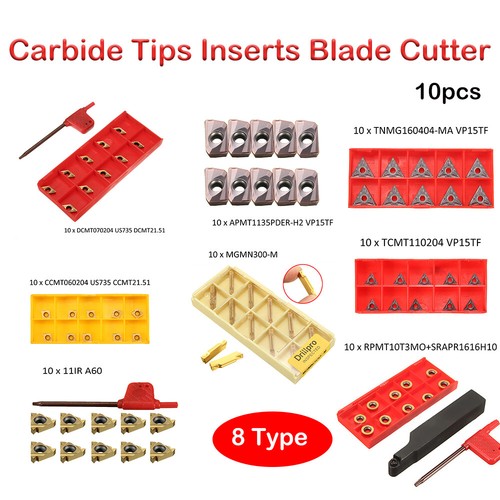10pcs cnc carbide tips - cnc,