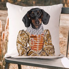 Personalised Black Dachshund