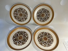4 x Vintage Denby Langley Canterbury 17cm Side Plates 