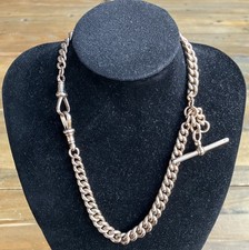 Antique 9ct Gold Double Albert