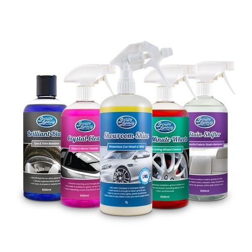 Waterless car cleaning - waterless, kit