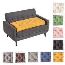 Luxurious 2 Seater Sofa Booster Cushion, Supportive Seat Pad for Comfort