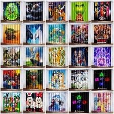 Boys Girls Cartoon Curtains