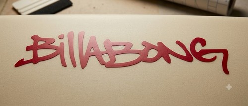 Billabong inspired vinyl decal - inspired,
