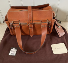 Genuine Mulberry Mabel Handbag Smooth Saddle Cognac Leather. Excellent Condition
