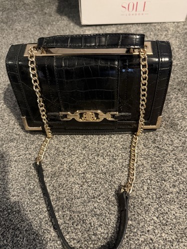 River island black - river, faux