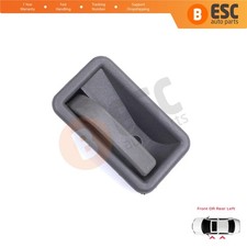 Left Interior Door Handle Gray