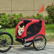 PawHut Dog Bike Trailer Pet
