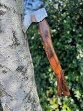 Hand Forged Carbon Steel Axe